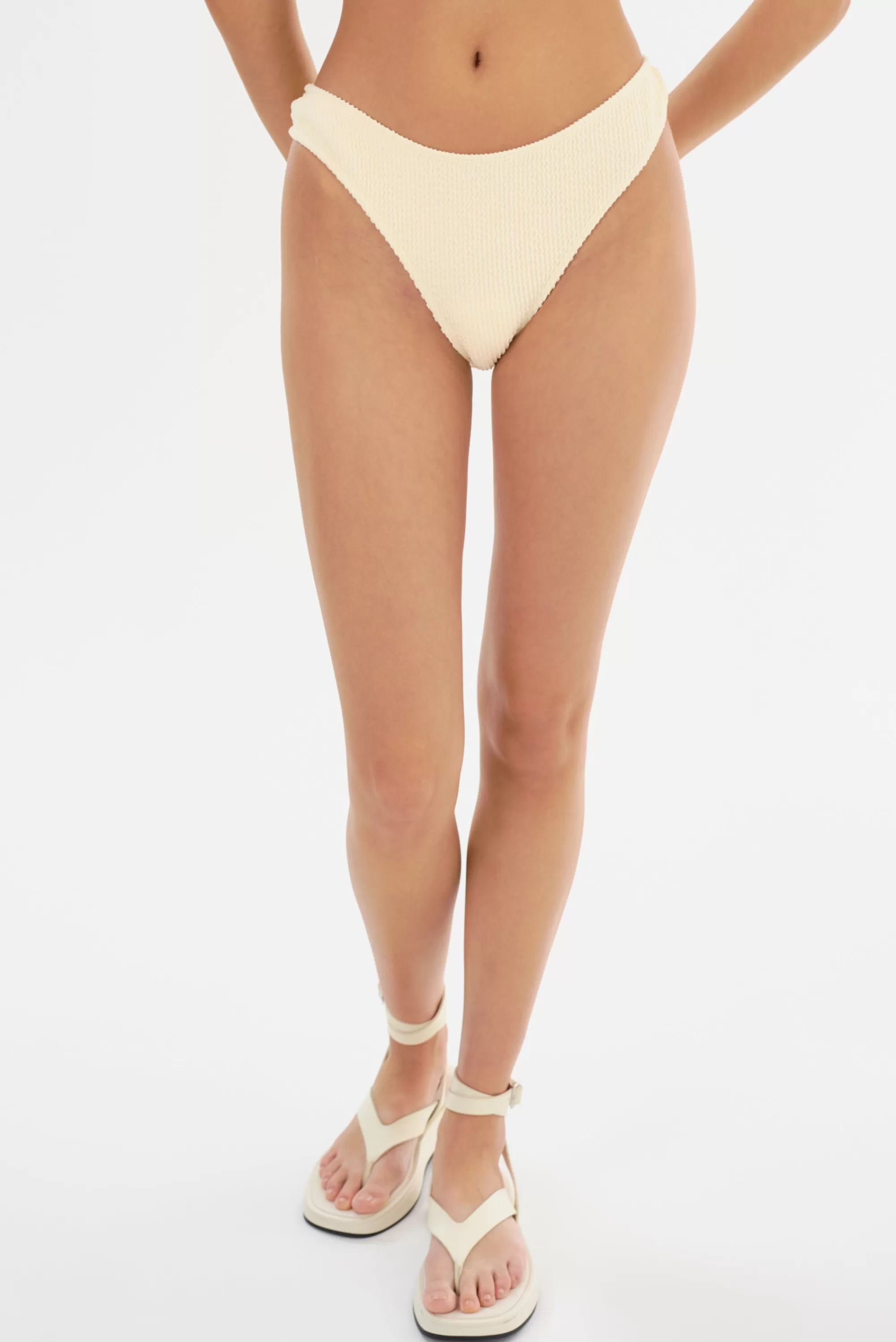 Outlet LAMARQUE ANALISA BOTTOM | High-Cut Bikini Lemon Icing