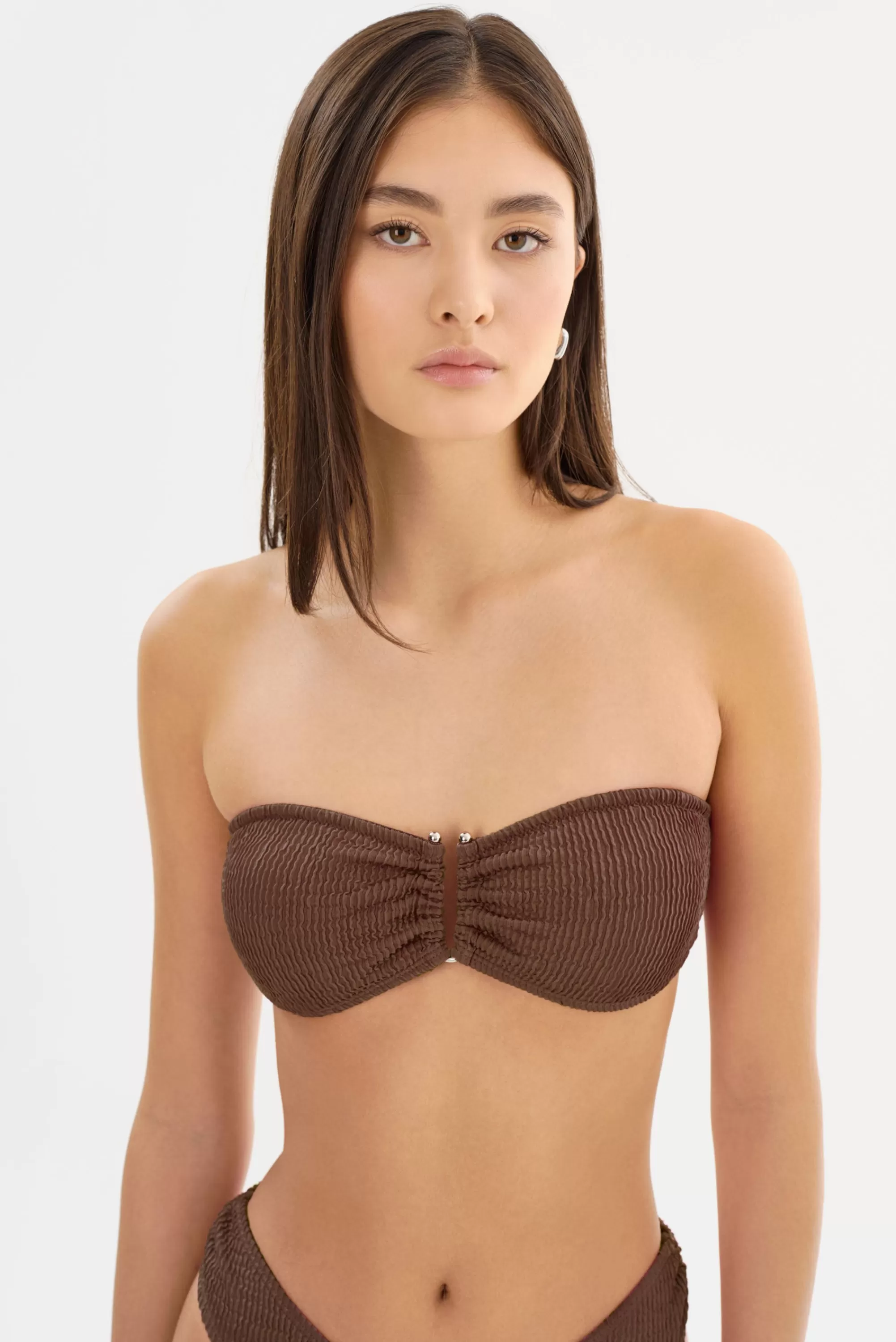 Clearance LAMARQUE ANALISA TOP | Bandeau Bikini Chestnut