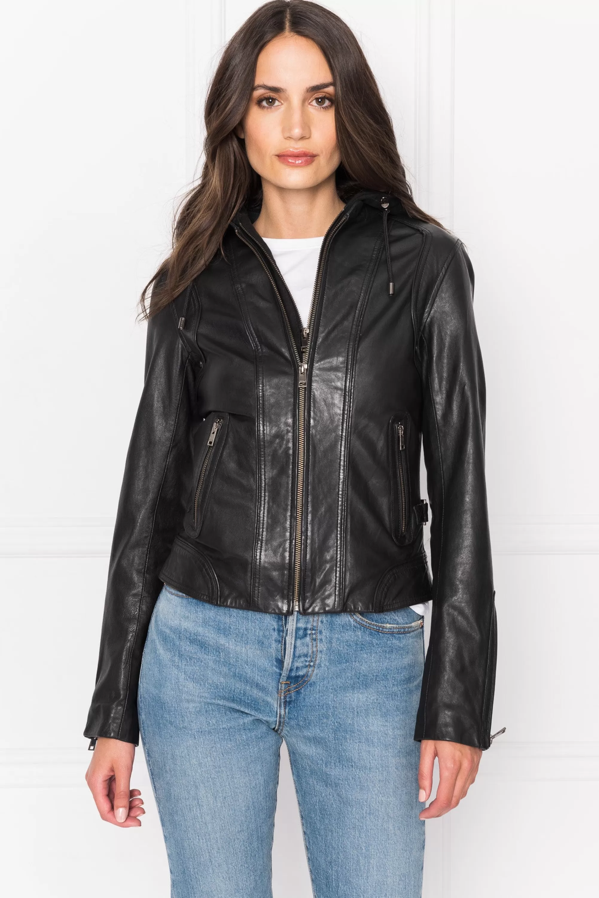 Discount LAMARQUE ARLETTE | Leather Biker Jacket Black