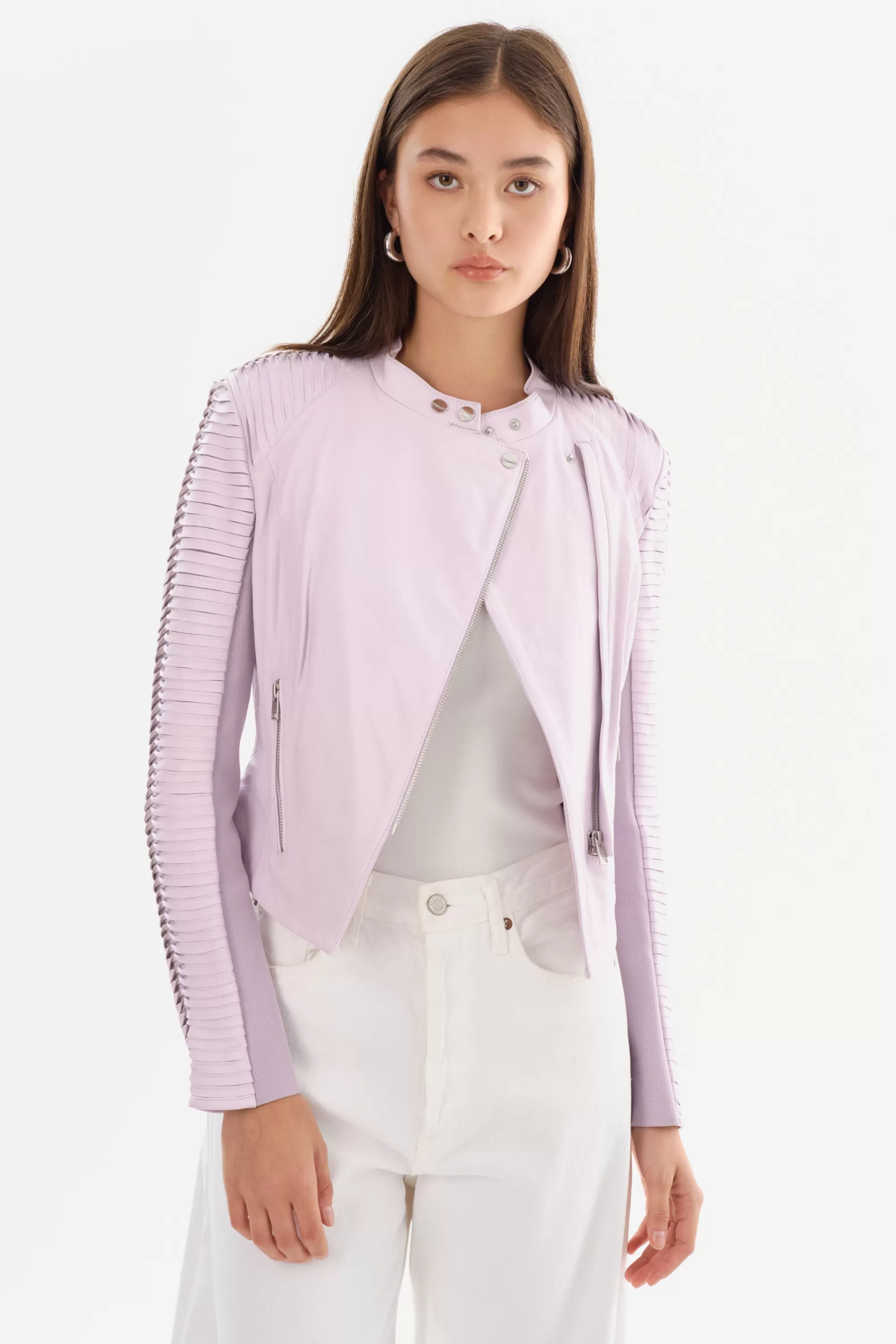 Store LAMARQUE AZRA | Leather Jacket Lavender