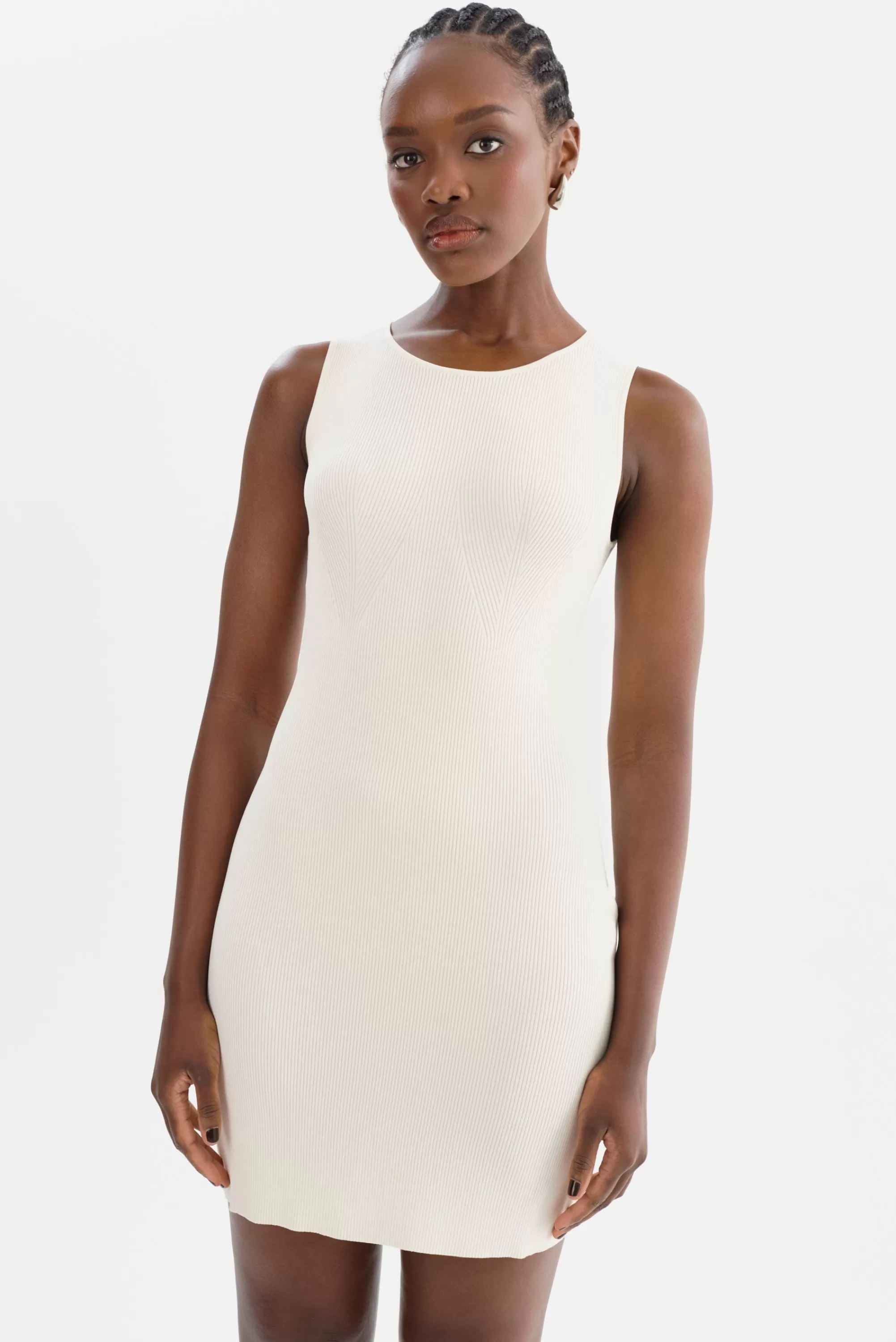 Cheap LAMARQUE BENDITA | Knit Dress Off White