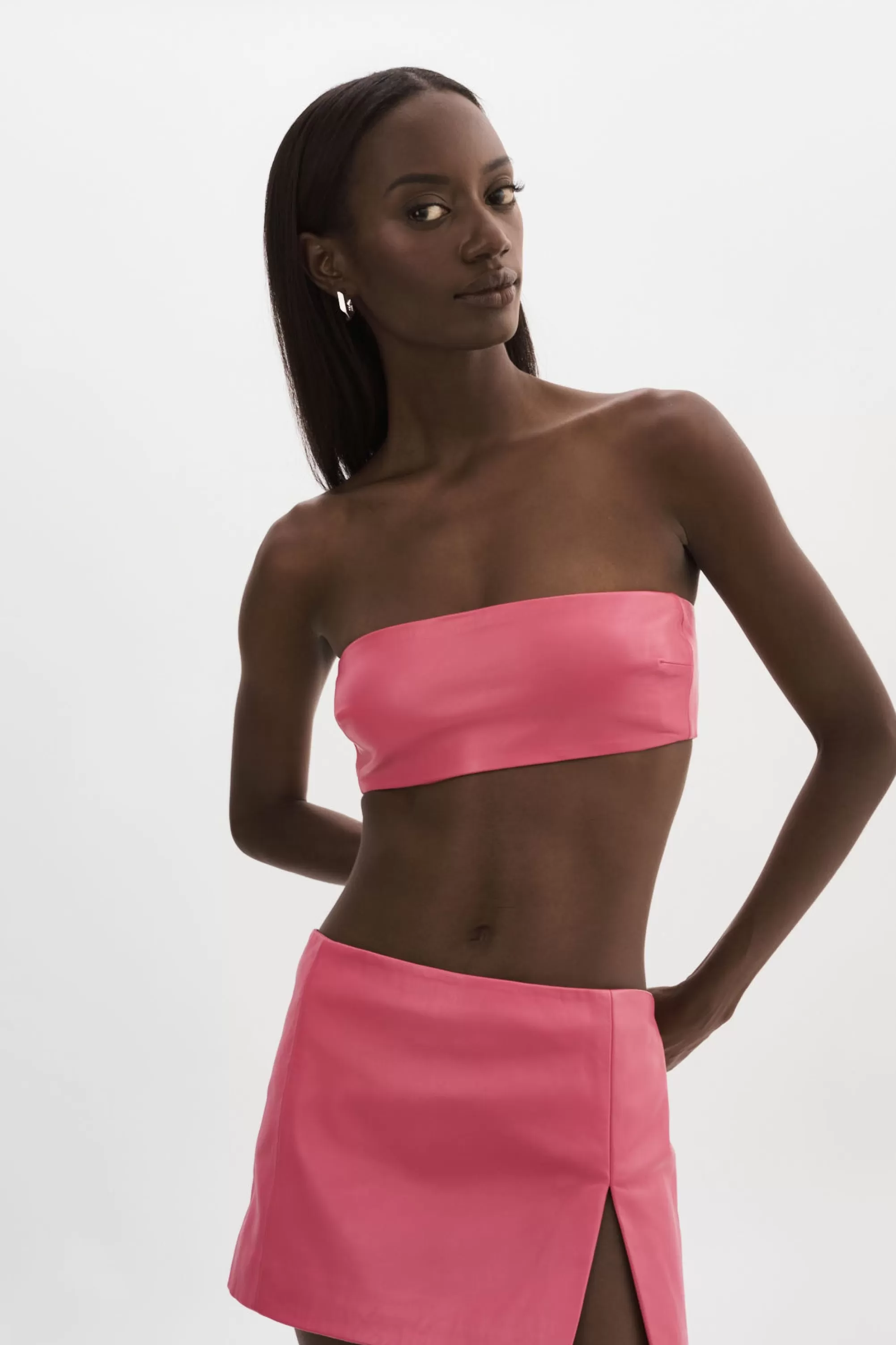 Online LAMARQUE BERNADINE | Leather Bandeau Rosie