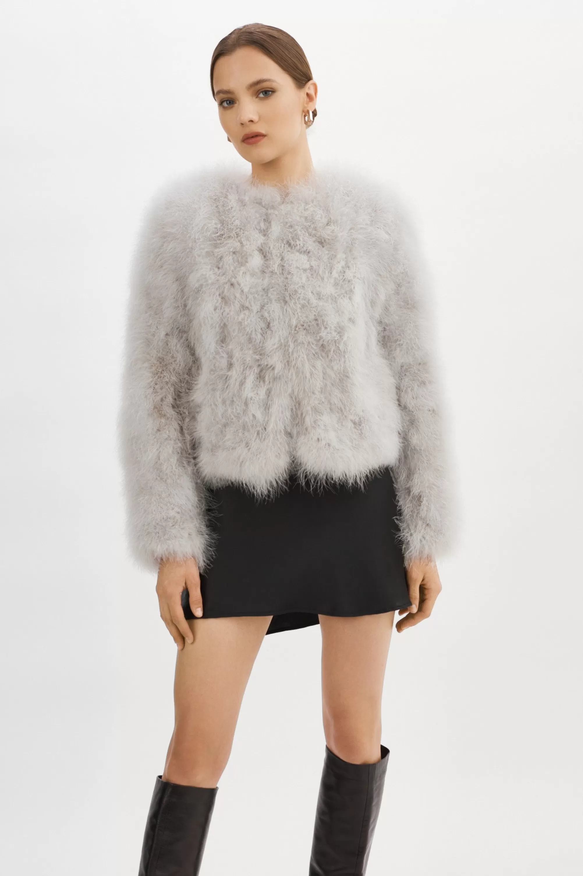 Cheap LAMARQUE DEORA | Feather Jacket Light Grey