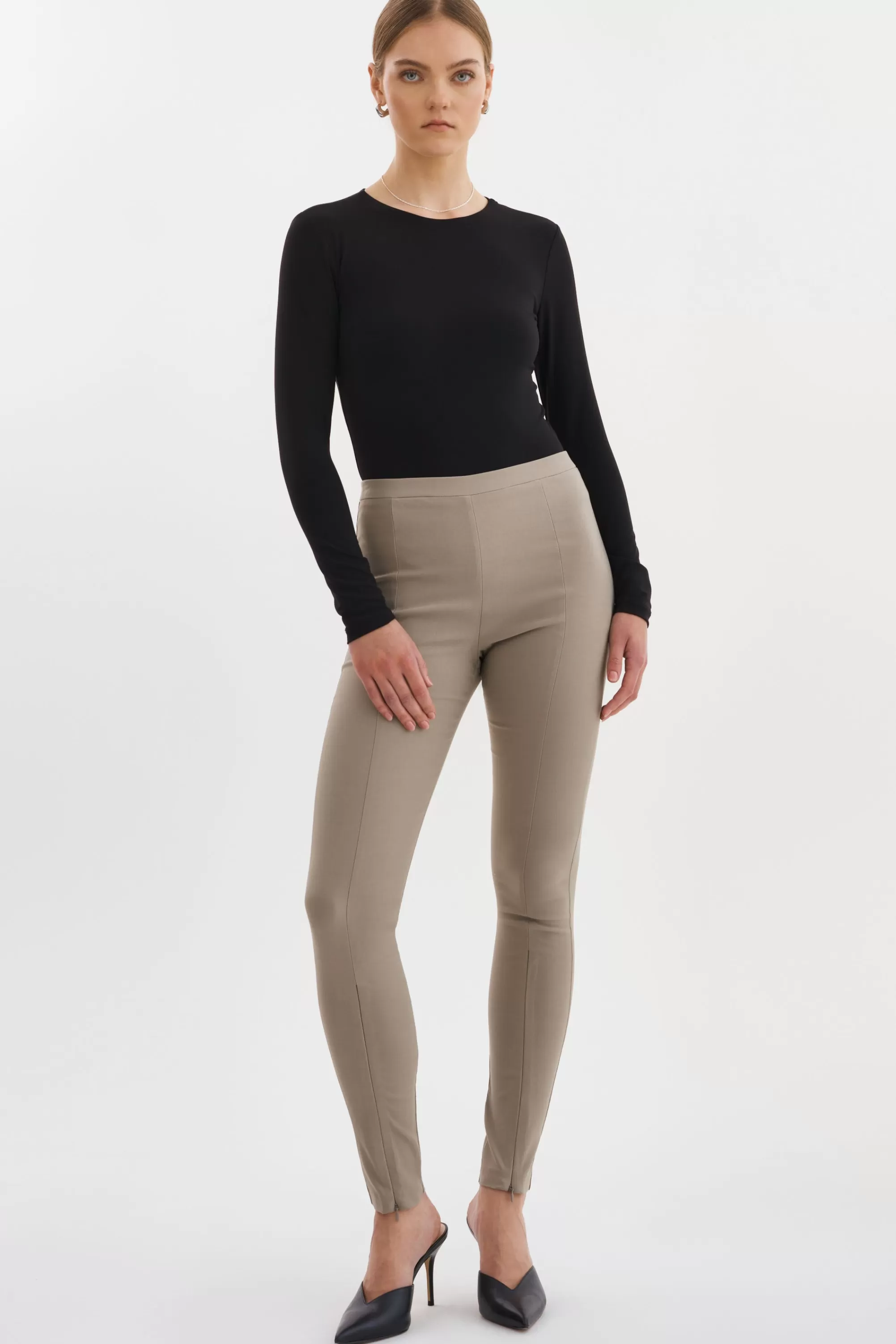 Cheap LAMARQUE ELAINE | Twill Leggings Wood Bridge