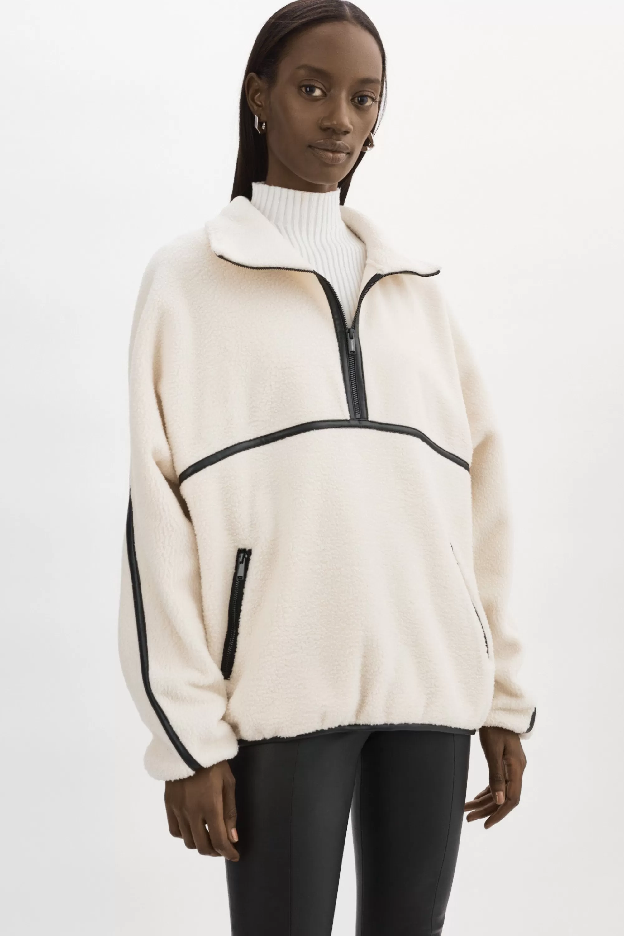 Store LAMARQUE HELSA | Polar Fleece Pullover Ivory