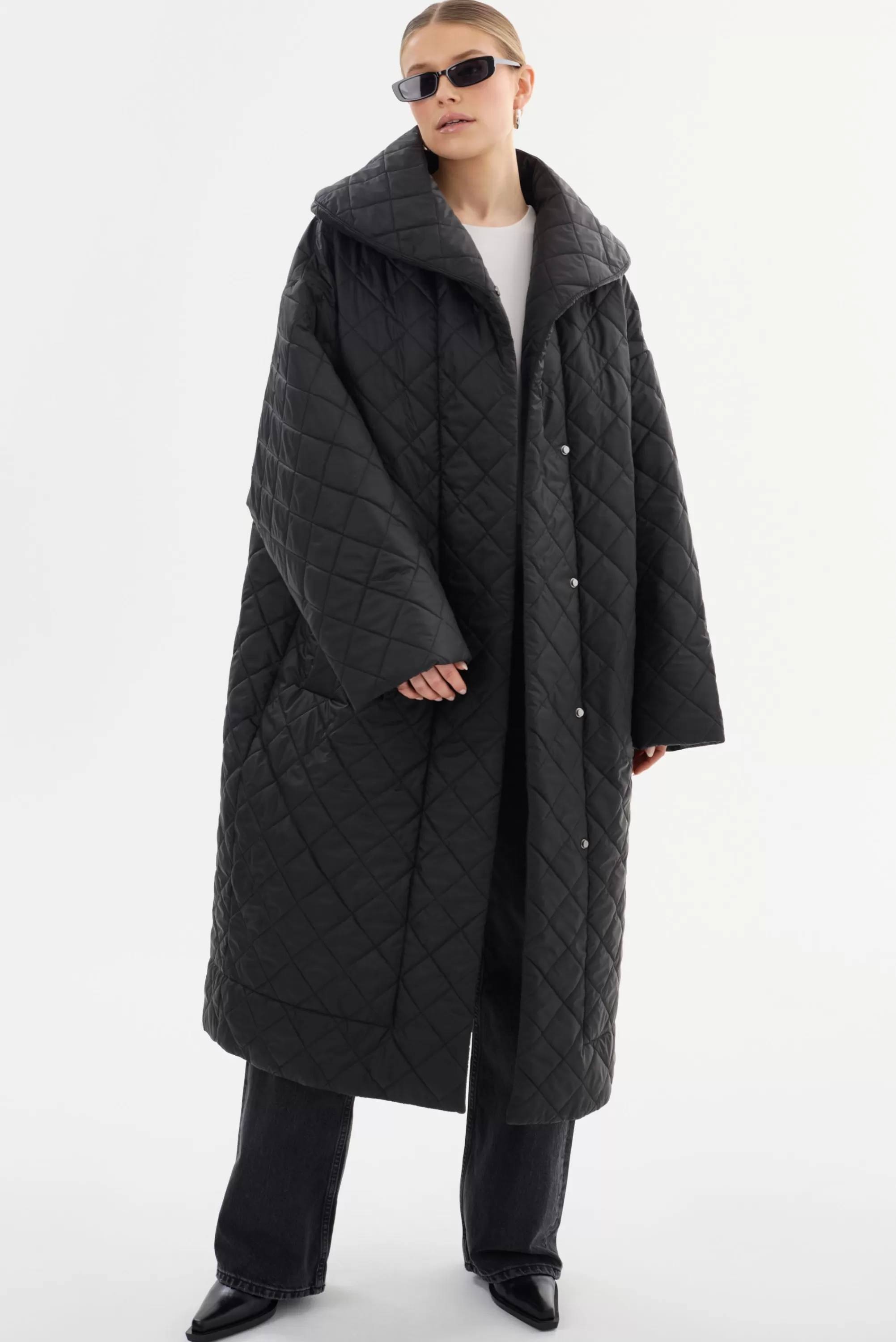 Best LAMARQUE HENDRIKA | Oversized Quilted Coat Black