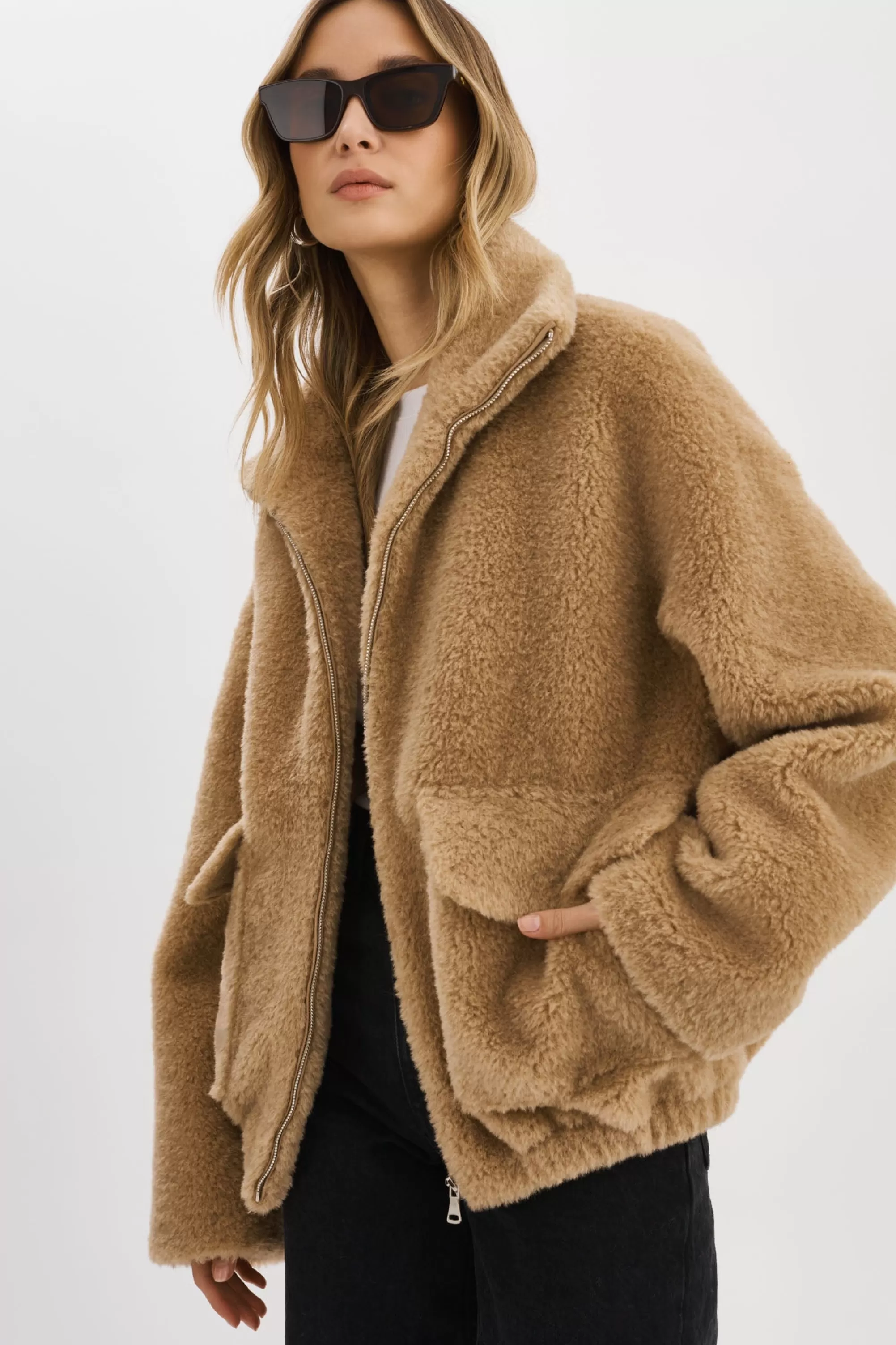 Flash Sale LAMARQUE KIM | Sherpa Jacket TAUPE