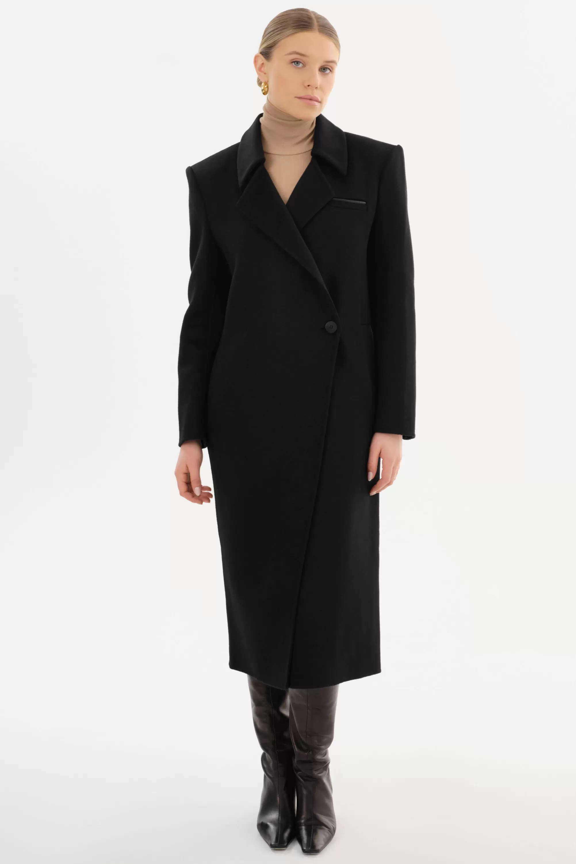 Discount LAMARQUE LORELEI | Double Face Wool Coat Black