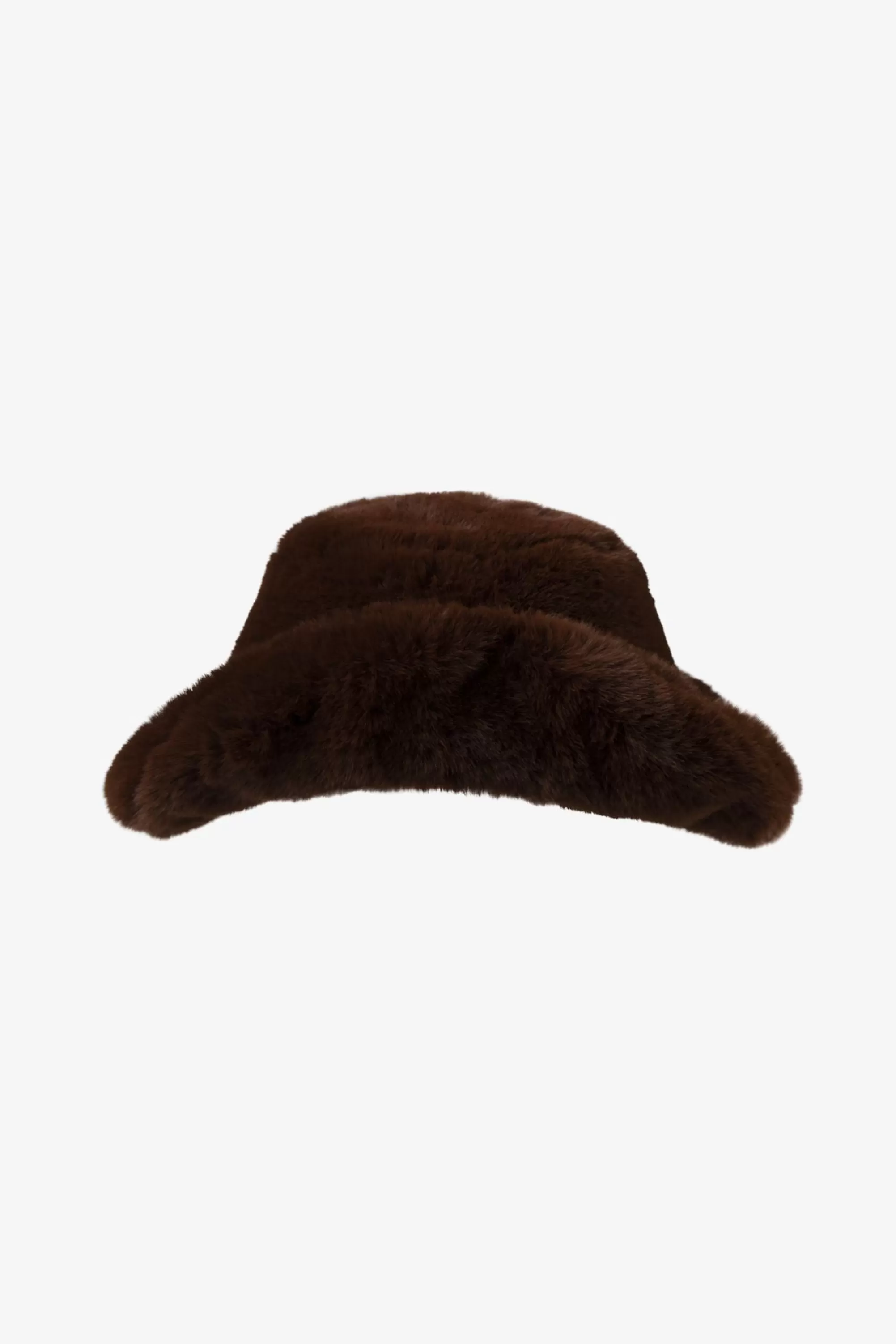 New LAMARQUE MEL | Faux Fur Cowboy Hat Russet