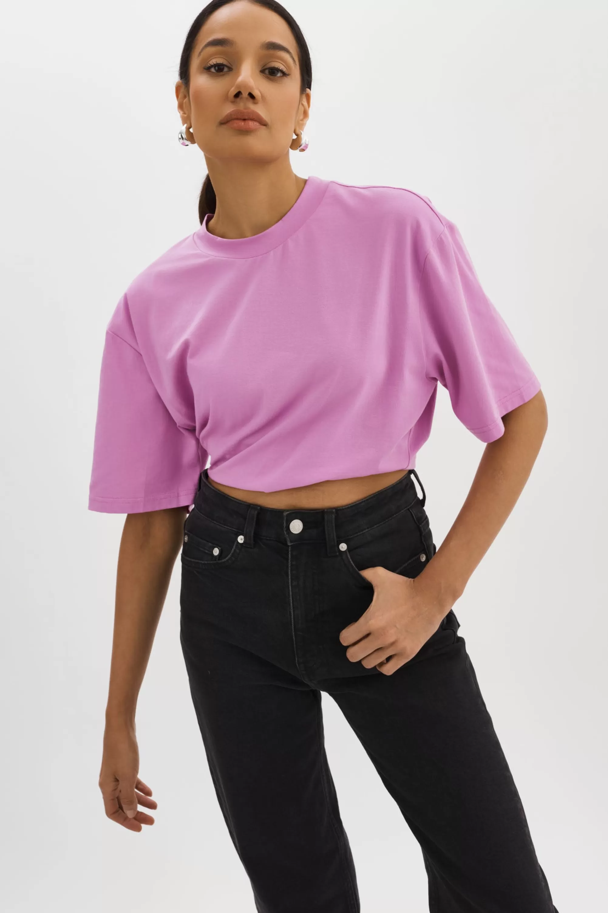 Store LAMARQUE NAIA | Cropped Tee BODACIOUS PINK