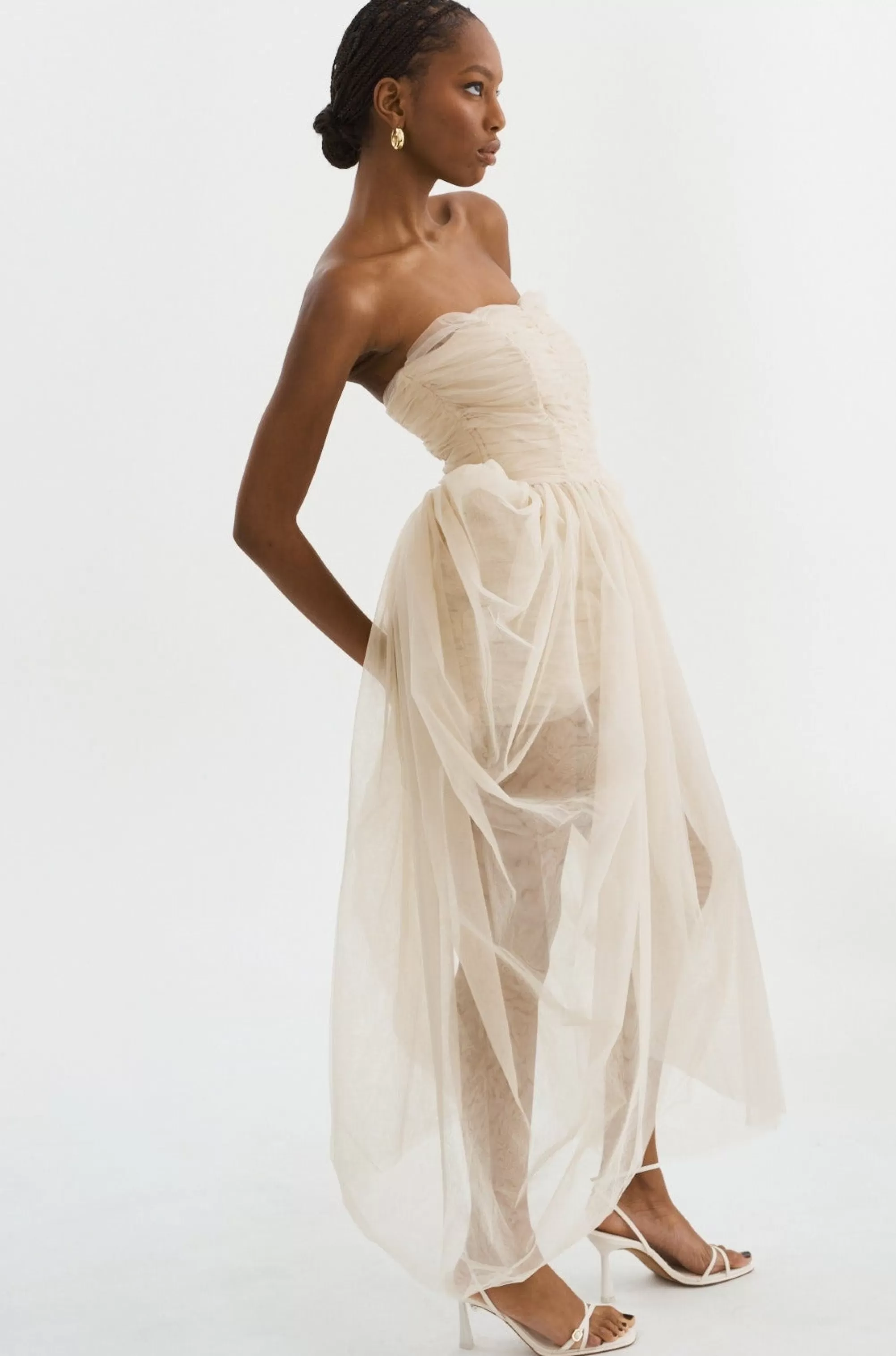 Outlet LAMARQUE PIXIE | Tulle Dress Light Beige