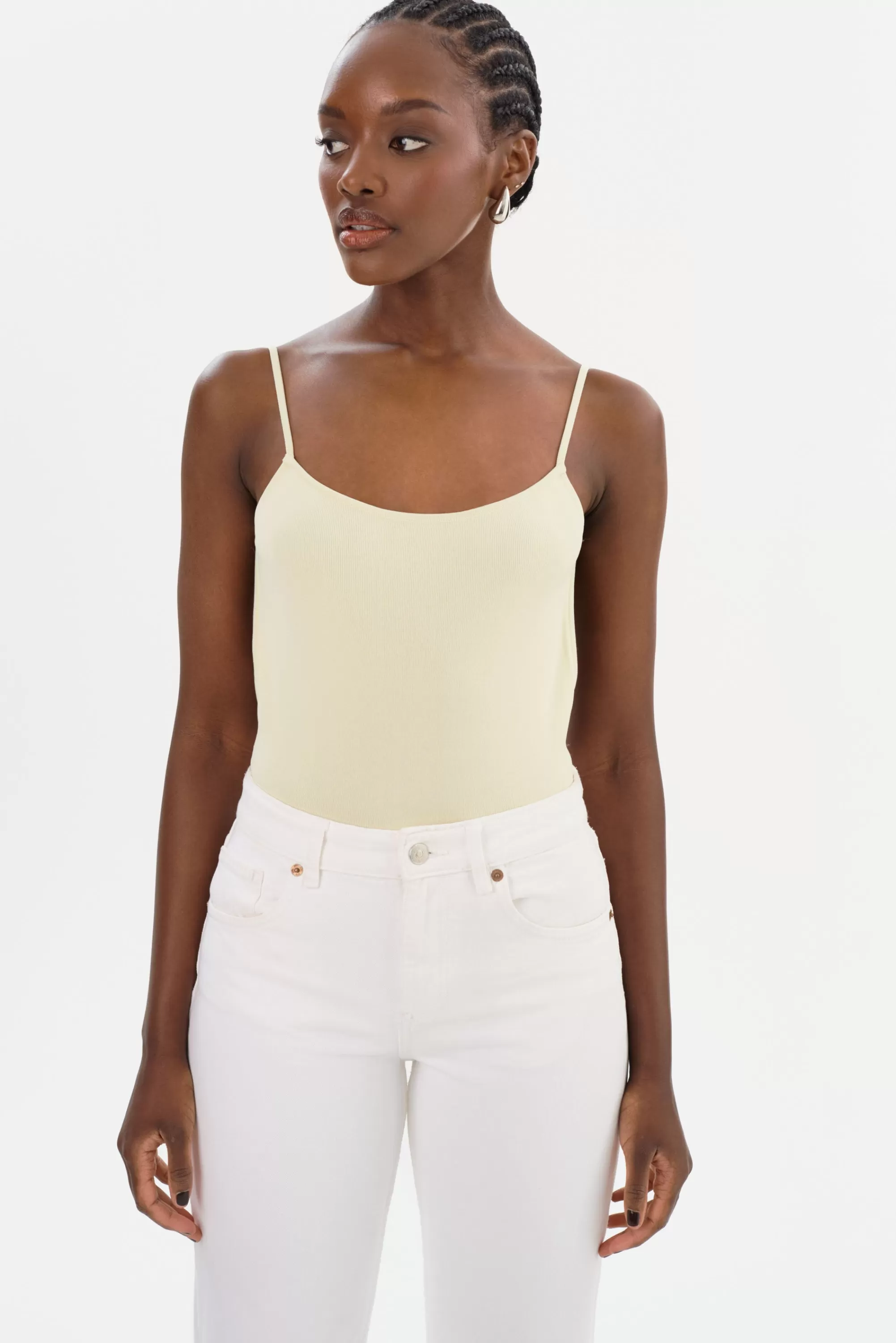 Discount LAMARQUE RENATA | Knit Bodysuit Lemon Icing