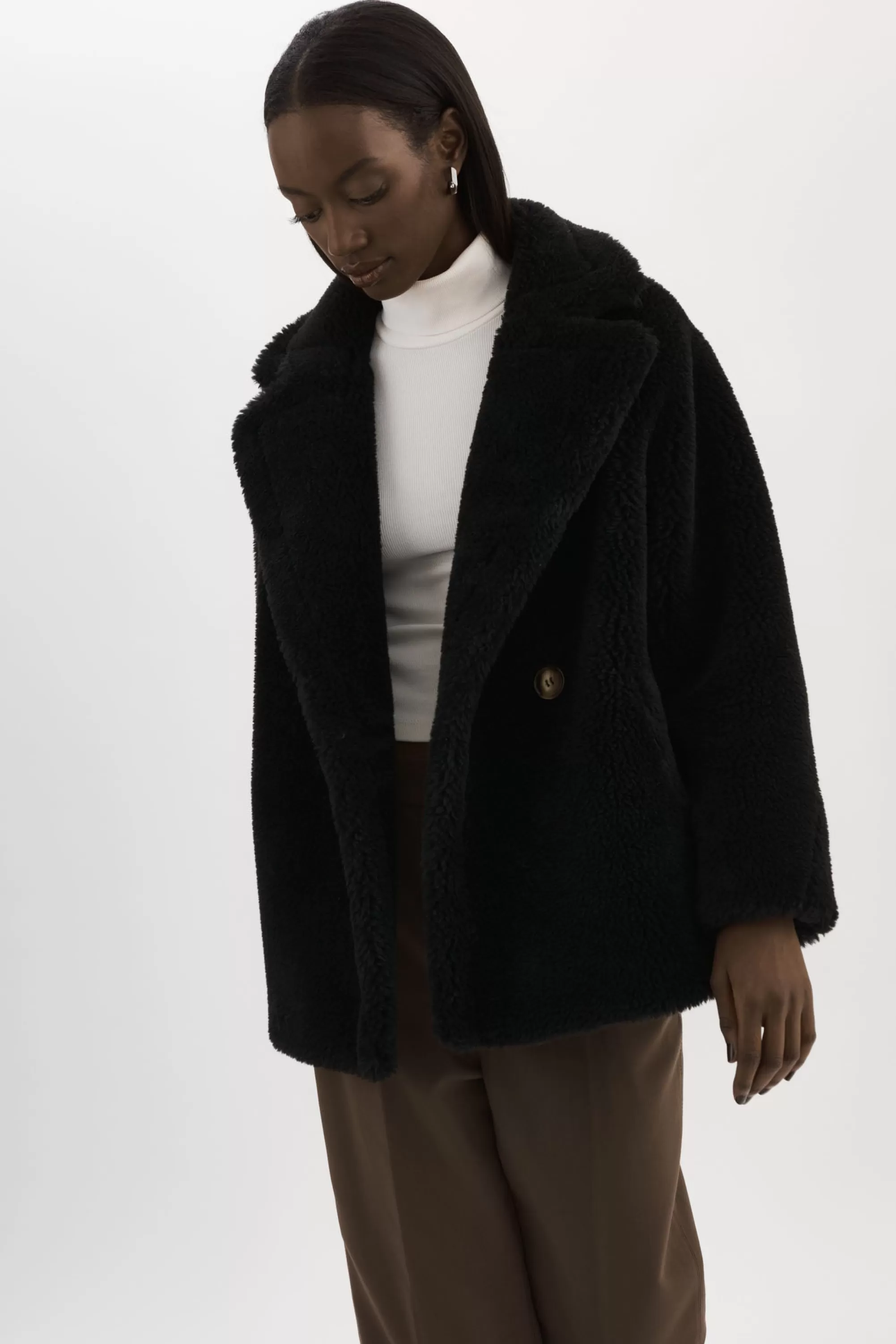 Hot LAMARQUE SOPHIE | Sherpa Jacket Black