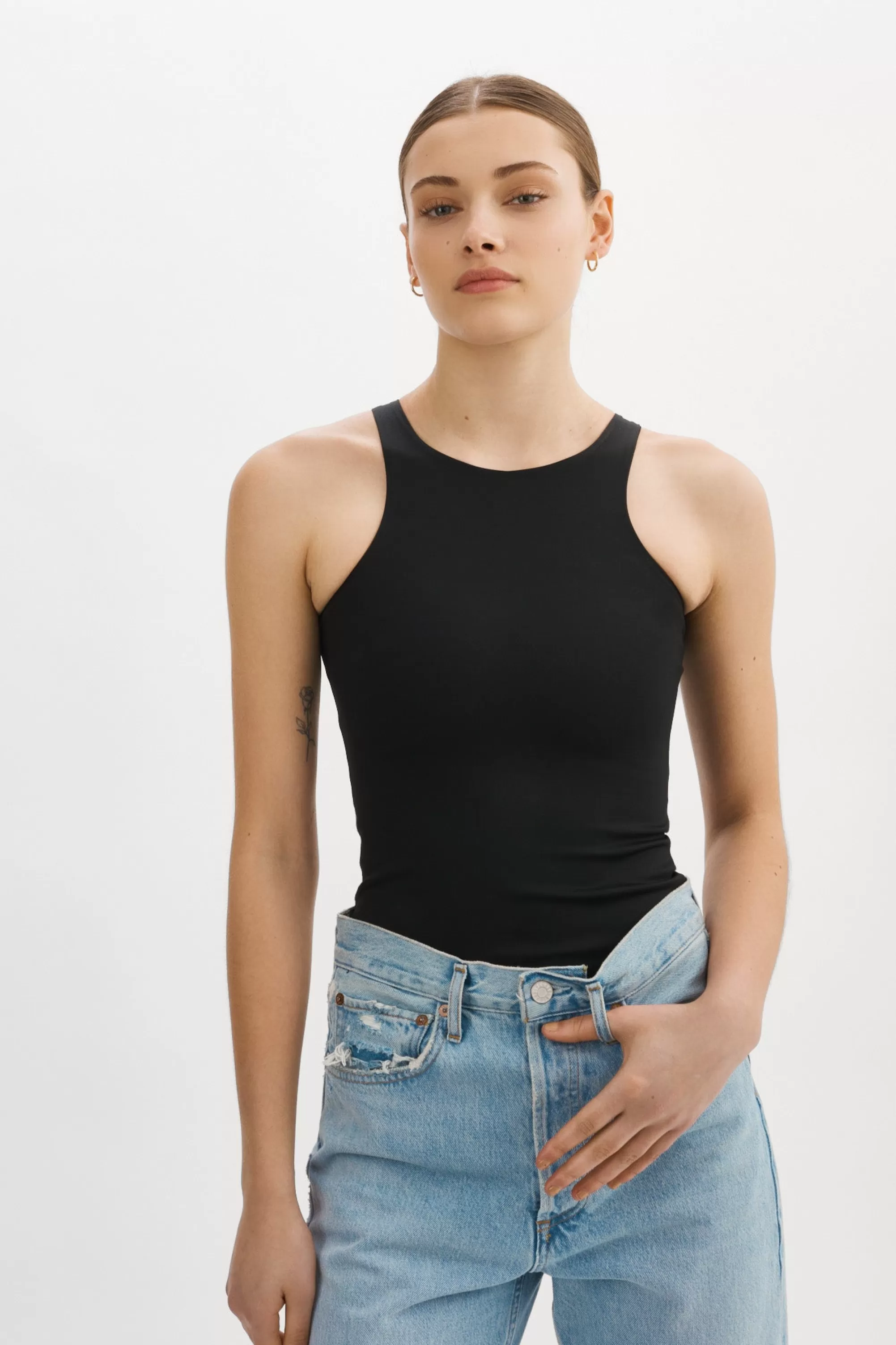 Sale LAMARQUE SYDELLE | Bodysuit Tank Top Black