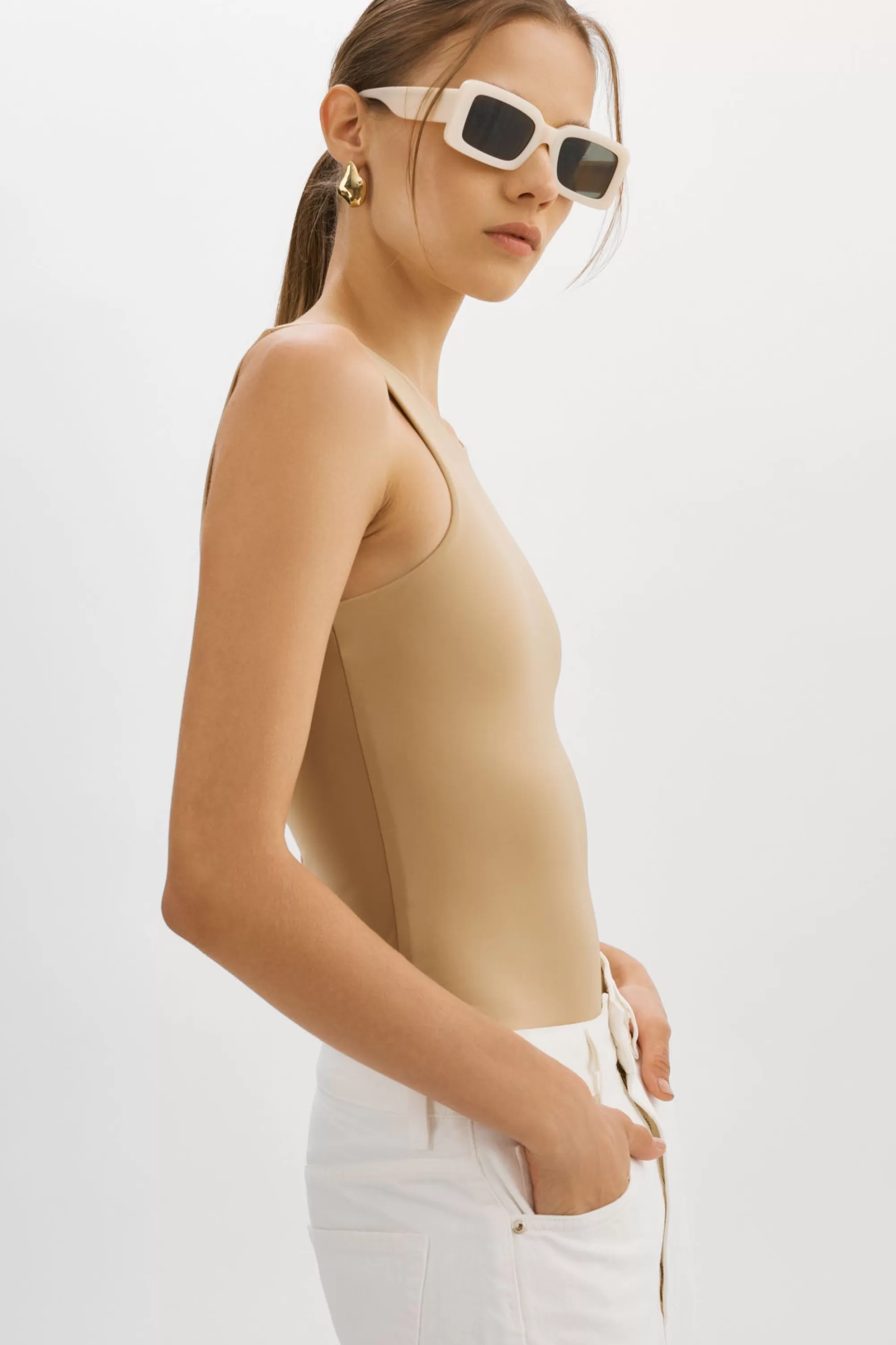 Cheap LAMARQUE SYDELLE | Bodysuit Tank Top Wheat