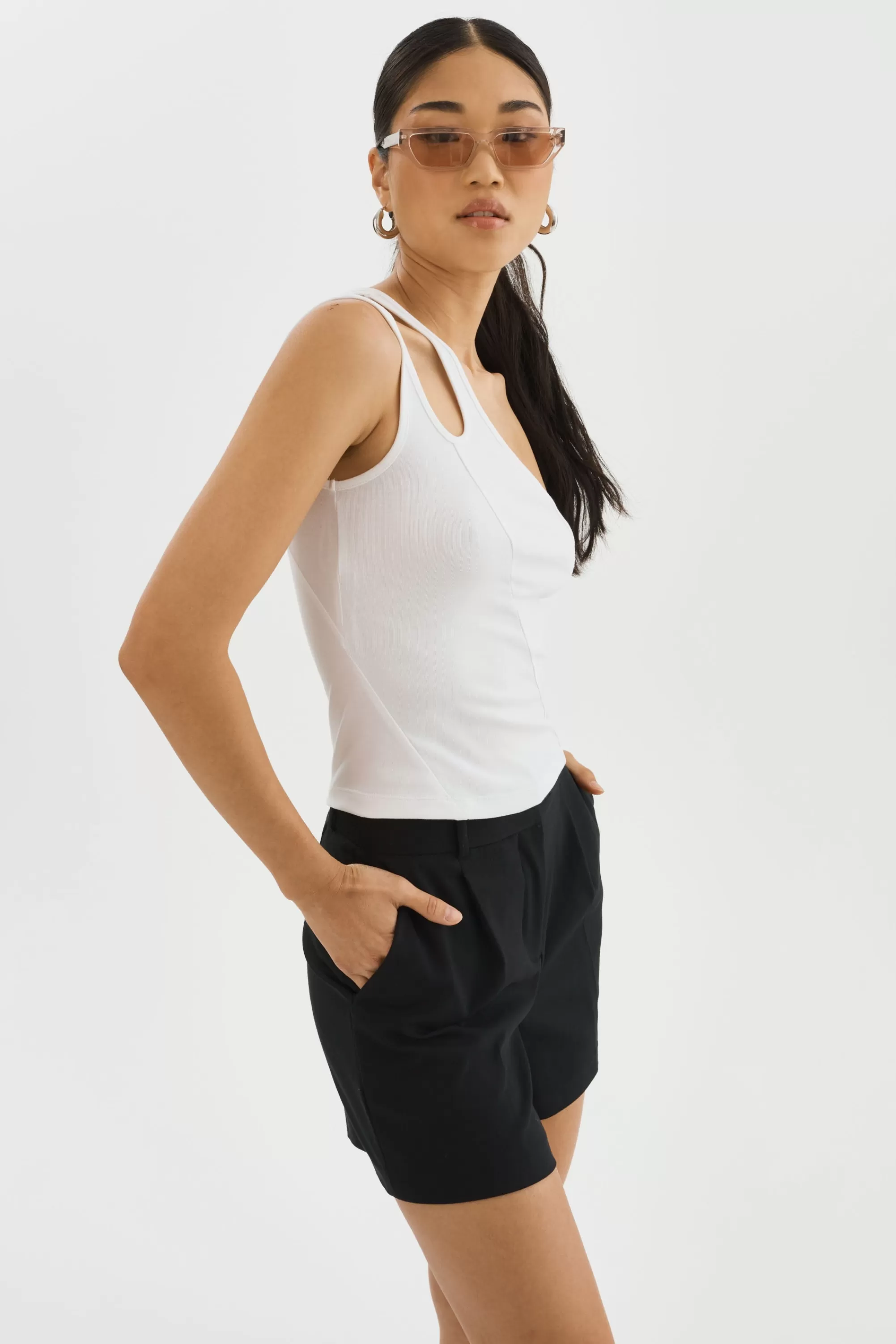 Sale LAMARQUE TERRA | One Shoulder Top White