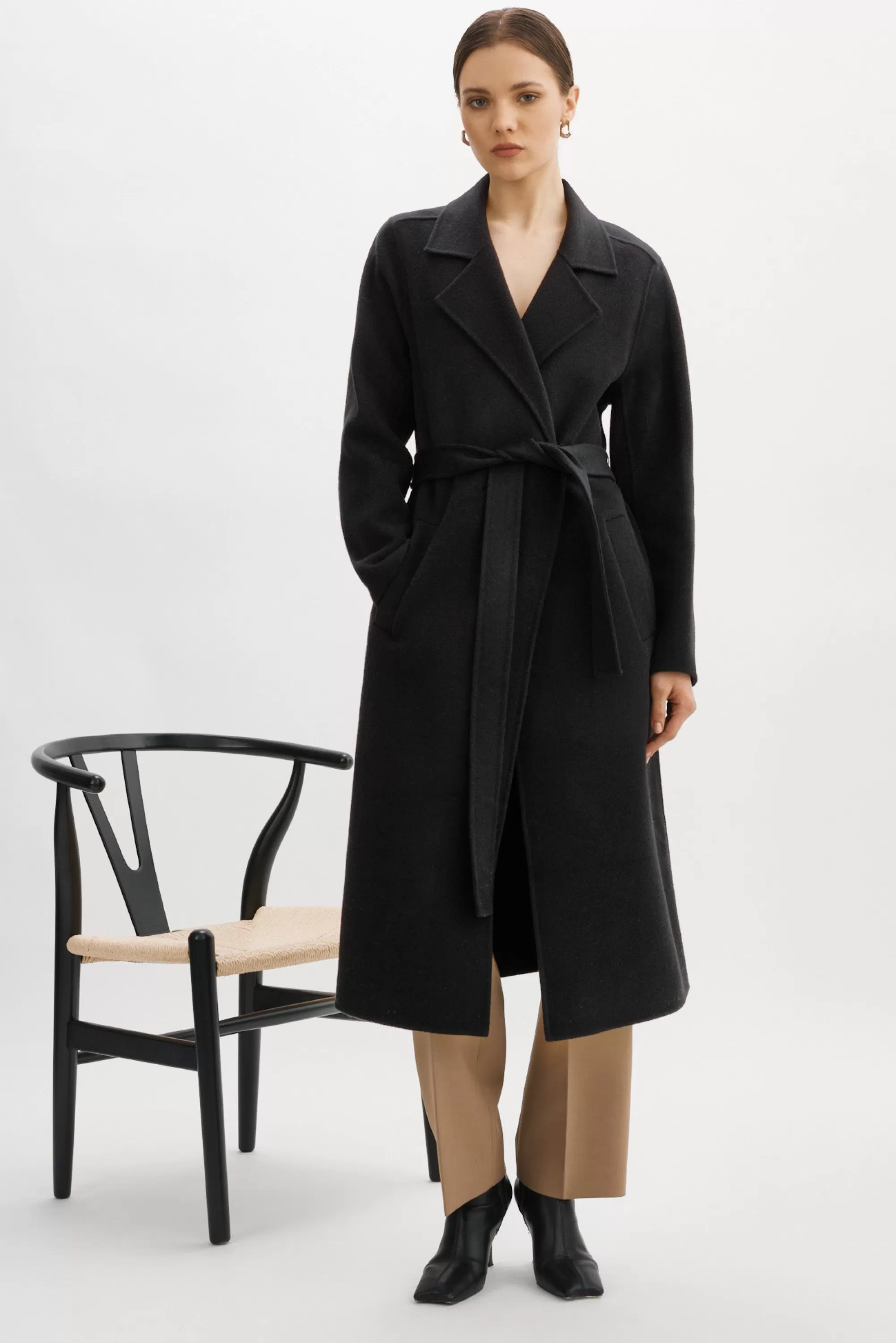 Online LAMARQUE VANESSA | Wool Coat Black