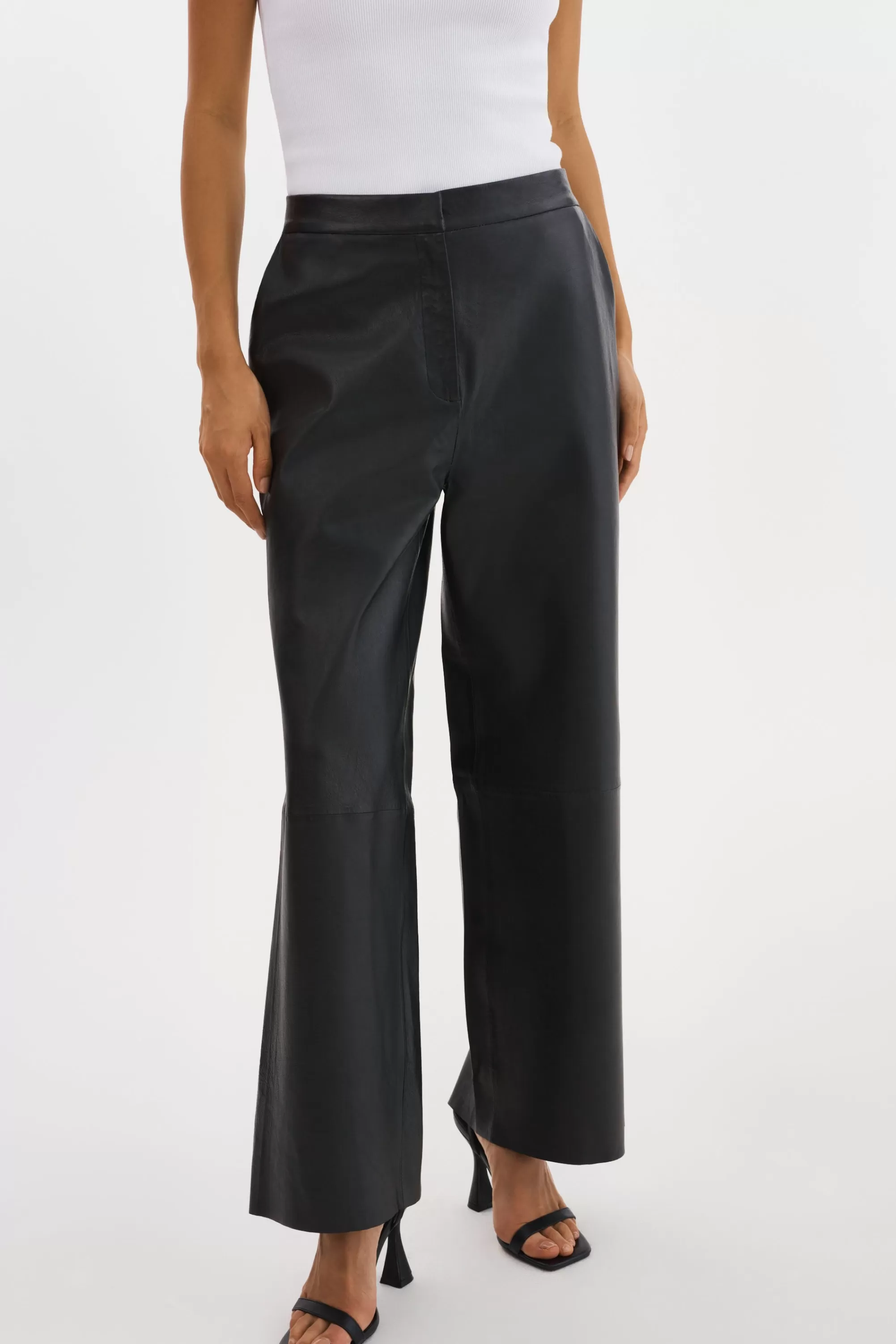 Cheap LAMARQUE YAREN | Leather Pants Black