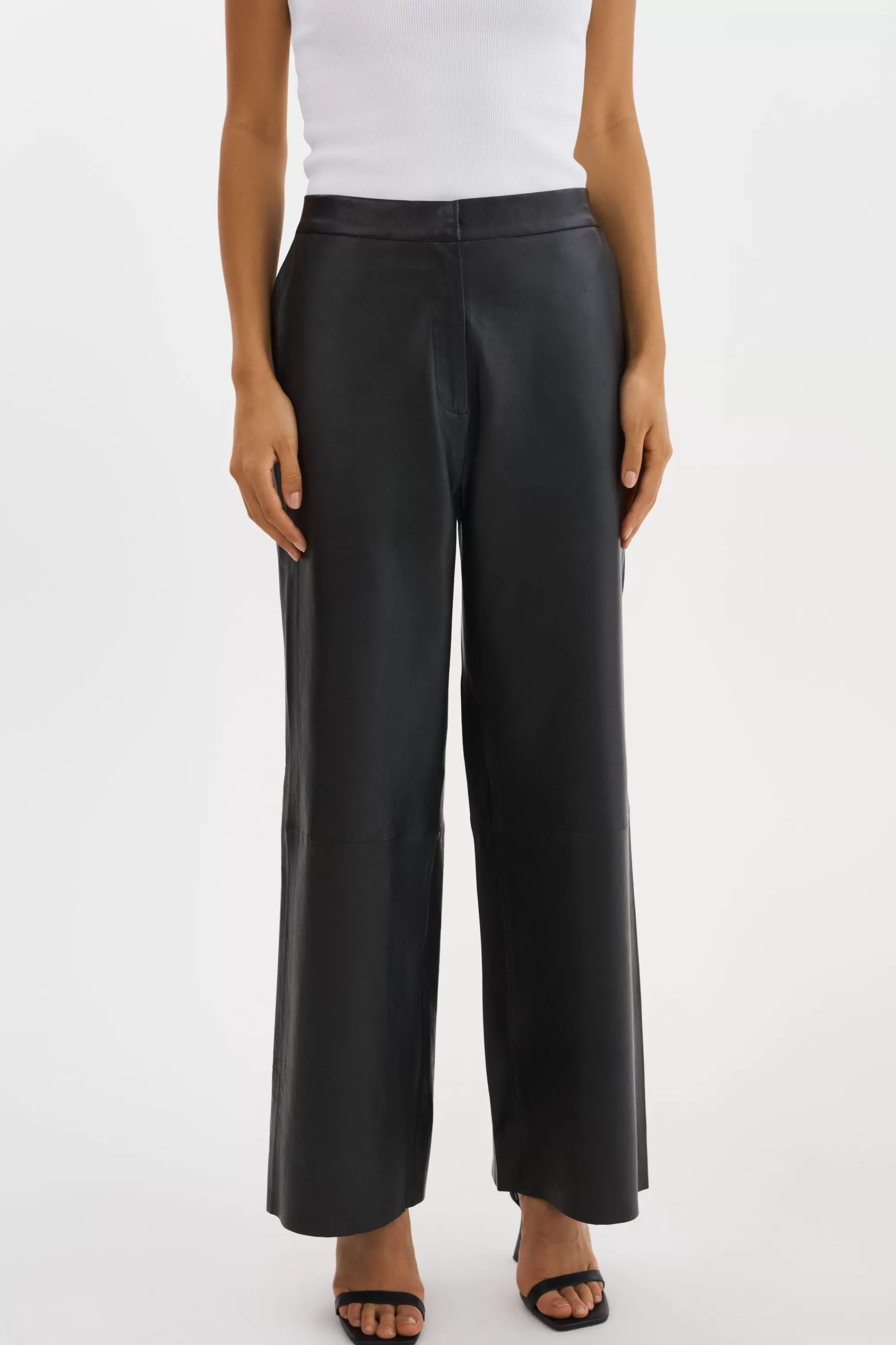 Cheap LAMARQUE YAREN | Leather Pants Black