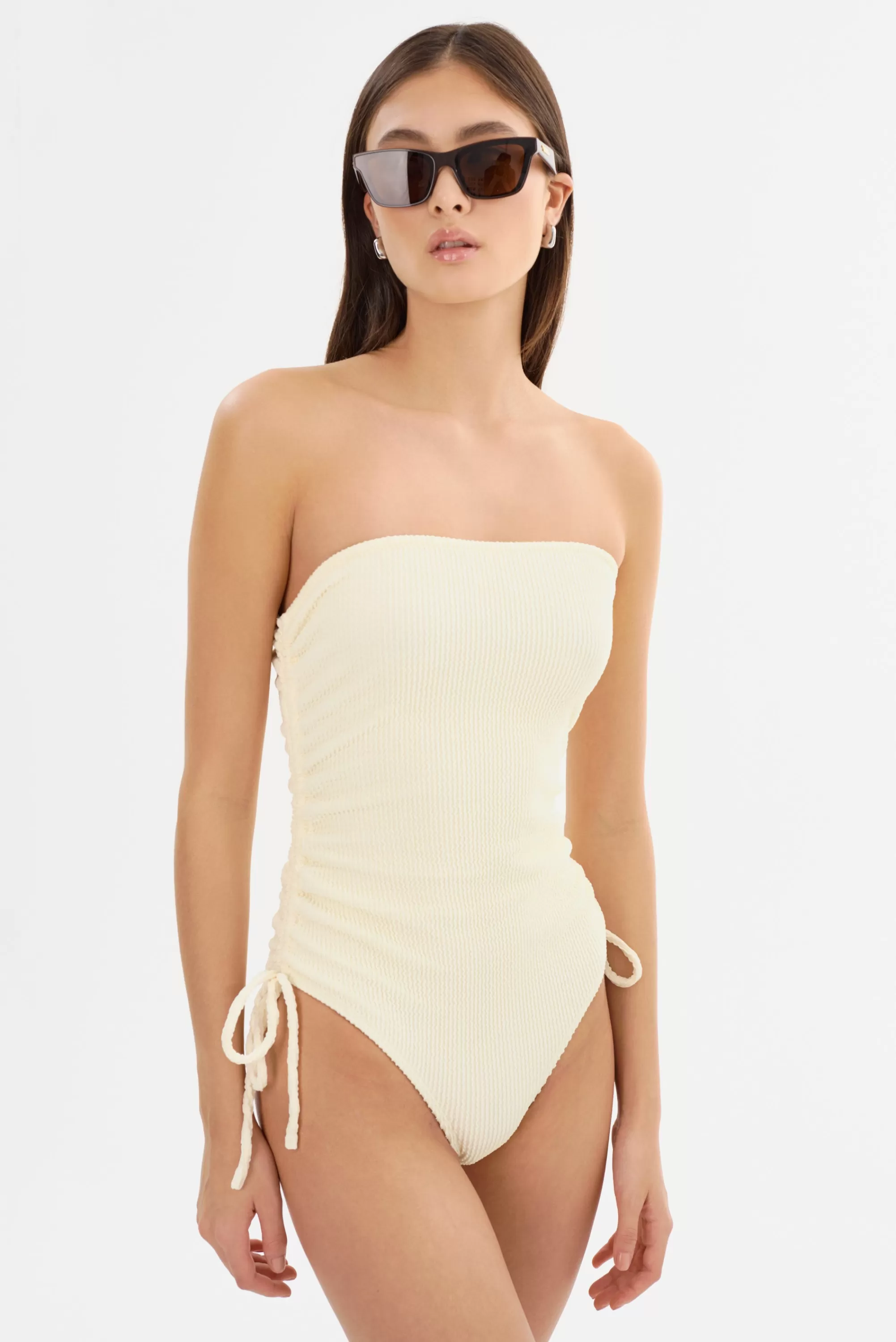 Best LAMARQUE ZARINA | Strapless Swimsuit Lemon Icing